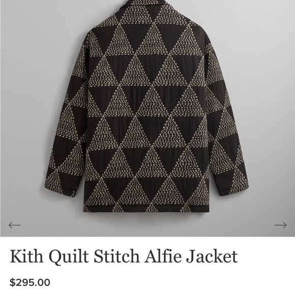 Kith Quilt Stitch Alfie Jacket - Picture 3 of 3